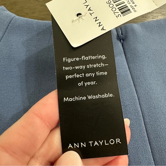 NWT Ann Taylor Classic Blue Suiting Collection Dress Size 2 - Picture 11 of 12